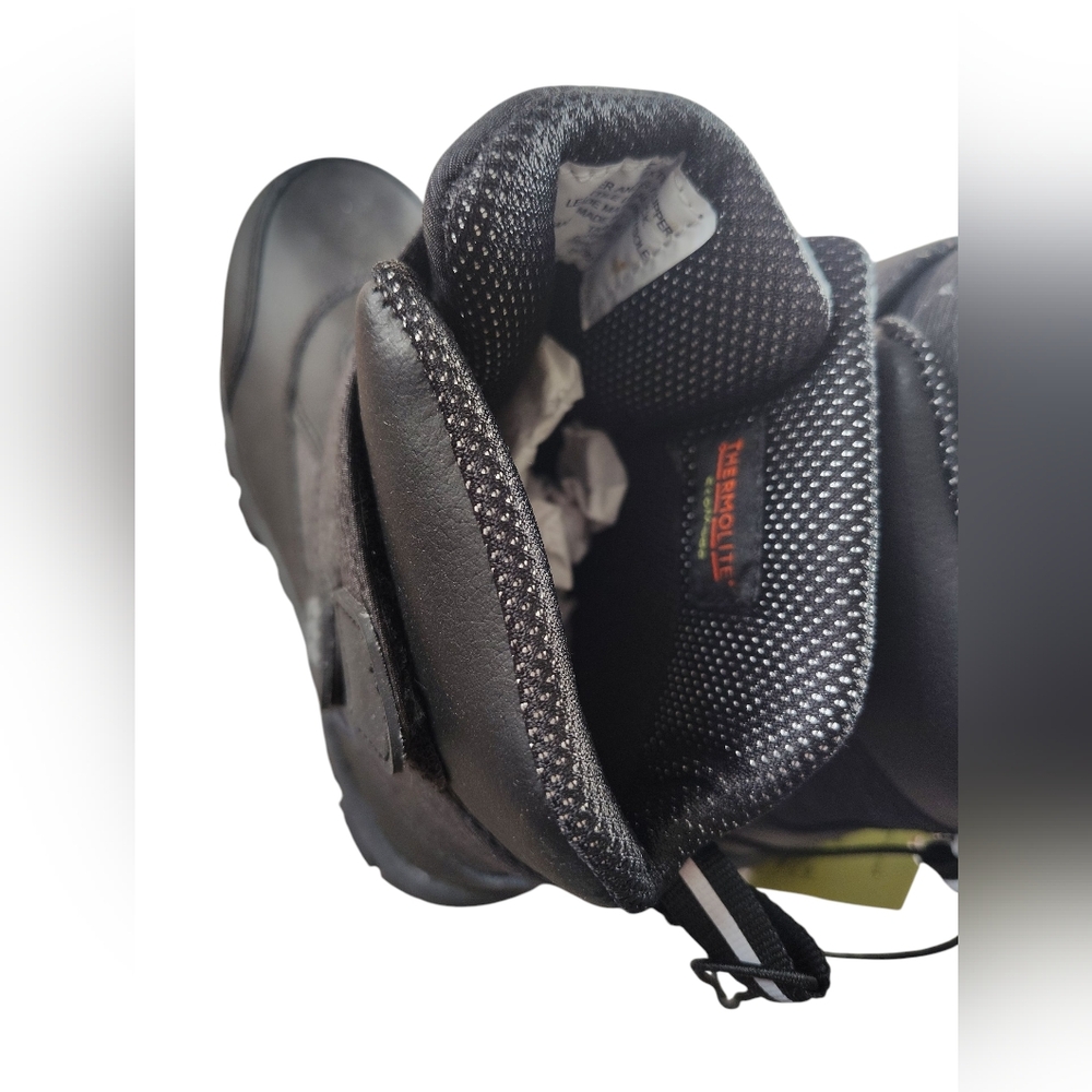 All In Motion Kids Waterproof Black Winter Boots--Size 2 - Picture 2 of 6